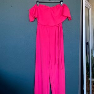 Fashion Nova Off the Shoulder Jumpsuit